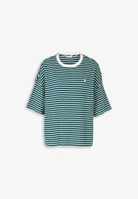 Atlasīts, meadow green offwhite stripe