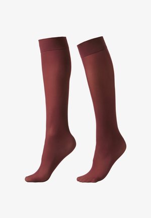 HALBTRANSPARENTE 30 DENIER - Calcetines hasta la rodilla - Red