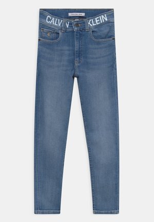 TAPERED LOGO - Slim fit -farkut - authentic sky blue