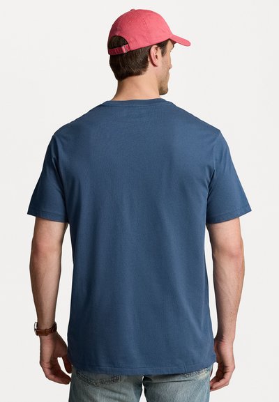 Polo Ralph Lauren Big & Tall JERSEY CREWNECK T-SHIRT - Navadna majica - clancy blue