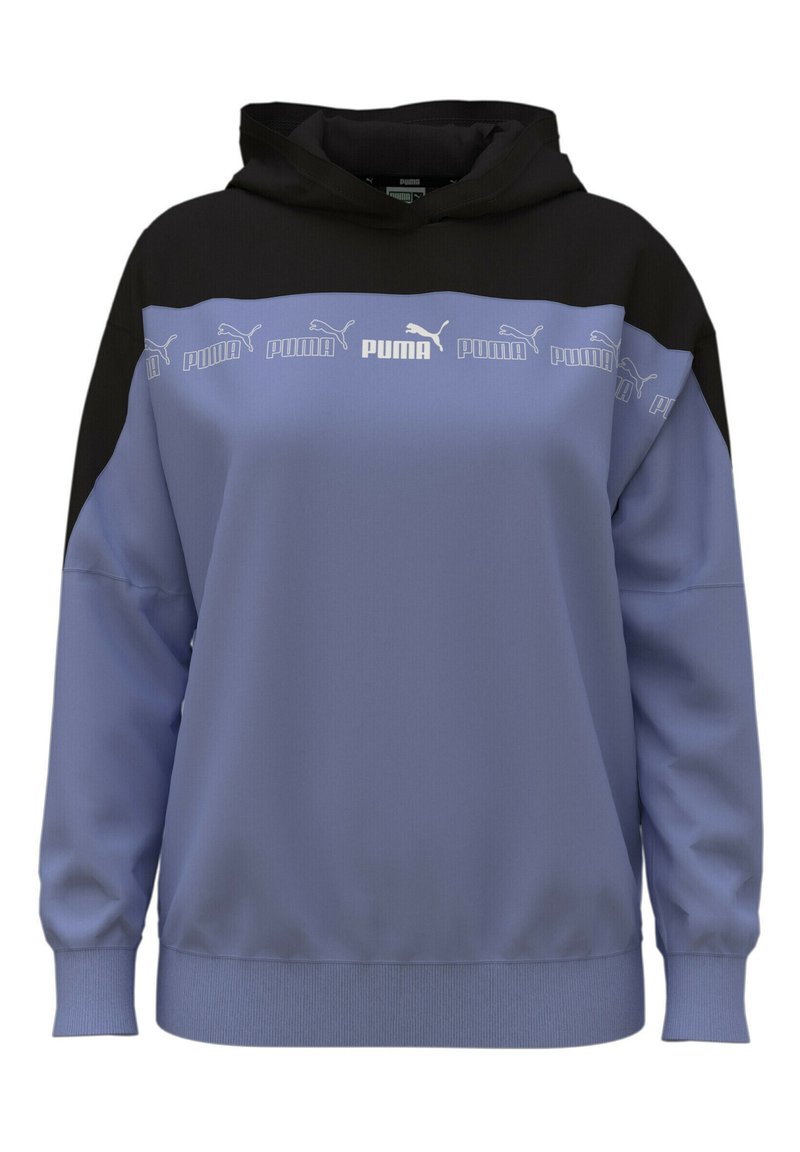 Puma AROUND THE BLOCK - Jersey con capucha - lavendar pop black