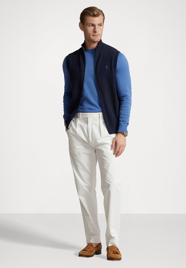 COTTON FULL ZIP SWEATER VEST - Waistcoat4