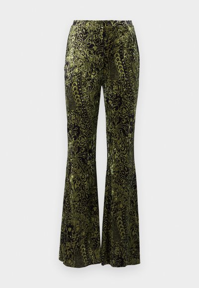 Diane von Furstenberg RUTHETTE PANTS - Hlače - green