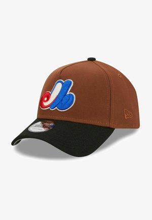 New Era 9FORTY TRUCKER SIDEPATCH MONTREAL EXPOS - Cap - brown