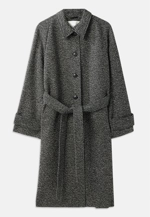 BELTED COAT - Klasszikus kabát - grey heather melange