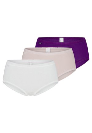 3ER PACK  - Slip - weiß   lila   beige
