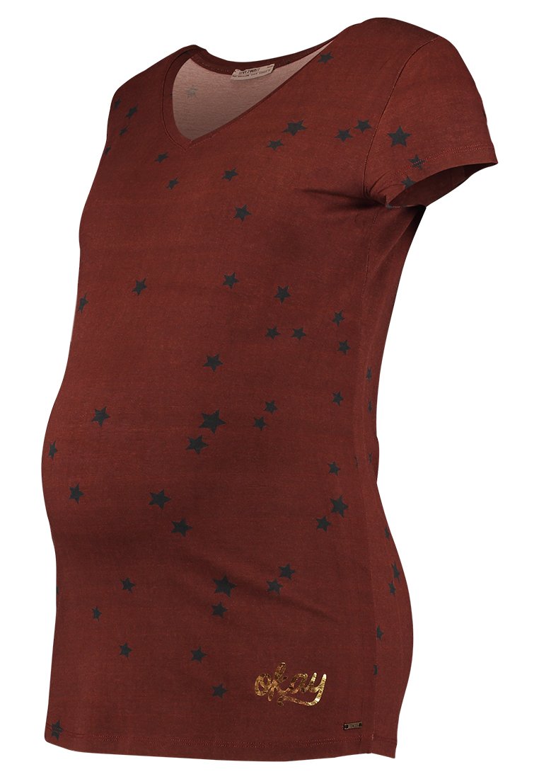 love2wait T-shirt print rood