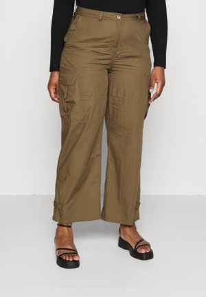 Vero Moda Curve VMCCHARLOTTE PANT - Παντελόνι cargo - capers