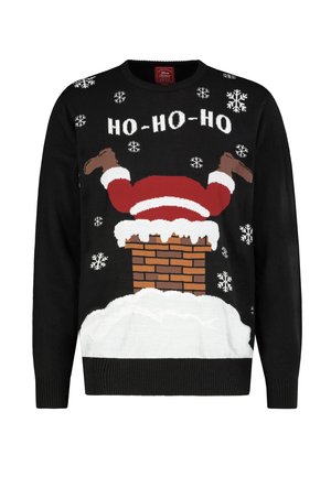 Strickpullover - black