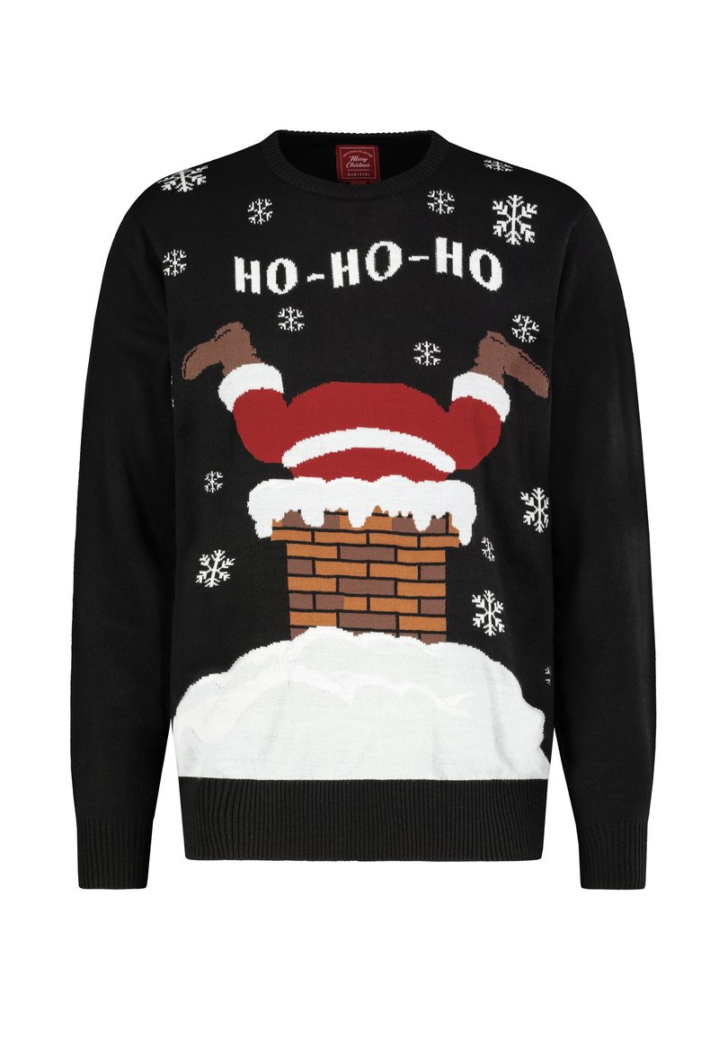 Sublevel Strickpullover - black