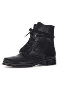 Gabor Botines con cordones - schwarz ra cogn
