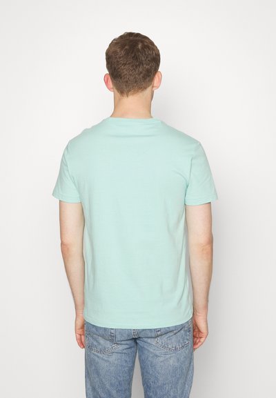 Polo Ralph Lauren CUSTOM SLIM FIT JERSEY CREWNECK T-SHIRT - T-shirt básica - parakeet