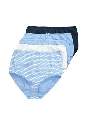 Ulla Popken 5 PACK-DOT - Panties - light blue