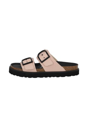 Mules - rosa matt