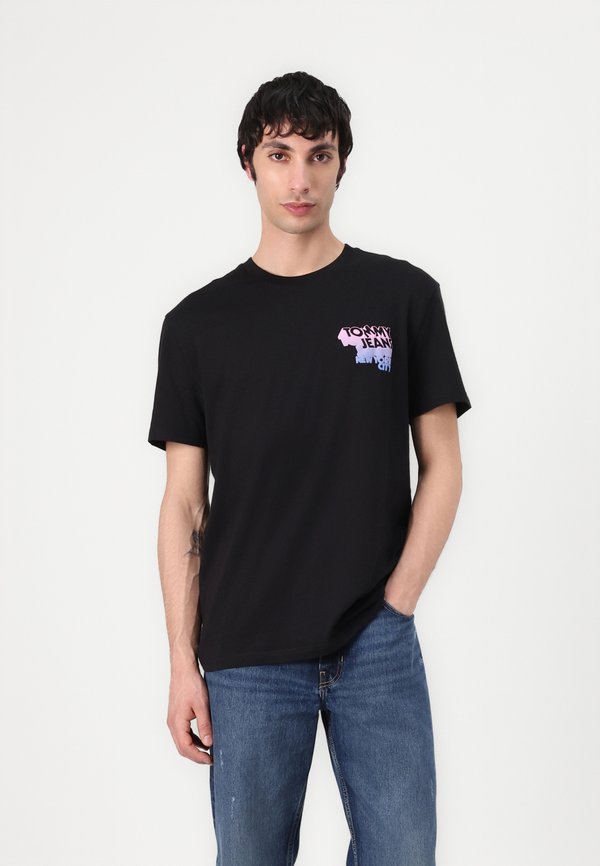 STACK BACK PRINT TEE - Print T-shirt3