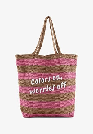 Colors of California, BORSA DONNA - Shopping bag - pink beige
