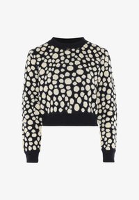 Unausgewählt, schwarz wollweiss