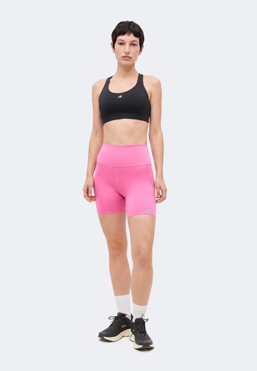 New Balance NB HARMONY HIGH RISE SHORT 6" - Leggings - pink — photo 2