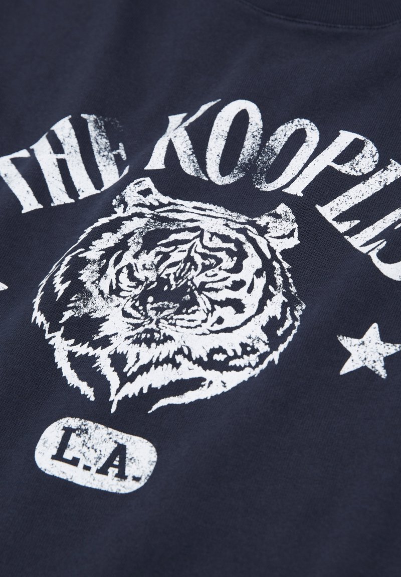 Damen Kleider | The Kooples TIGRE TEE T-Shirt print navy/blau - ZJ80218 Damen Kleider | The Kooples TIGRE TEE T-Shirt print navy/blau - ZJ80218