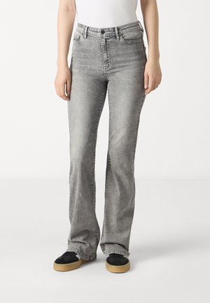 Bootcut jeans - grey denim