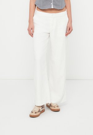 WIDE LEG - Παντελόνι - off-white