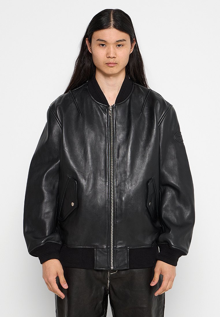 Diesel Leren jas zwart Diesel Leren jas zwart