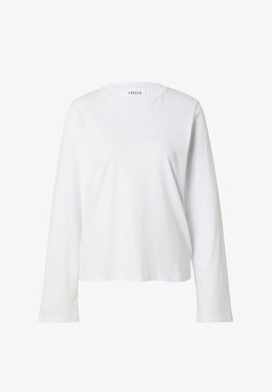 EDITED NYLAH - T-shirt à manches longues - weiß