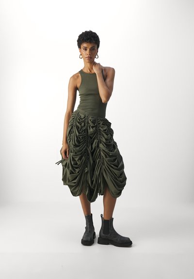 rag & bone THE ESSENTIAL TANK - Topp - olive nigh