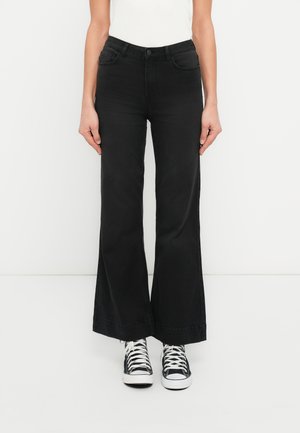 NMROOXY - Vaqueros a campana - black denim