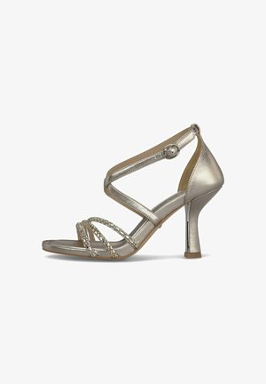 Alma en Pena, High Heel Sandalette - bronze