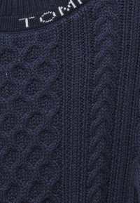 Tommy Jeans Stickad tröja - dark blue