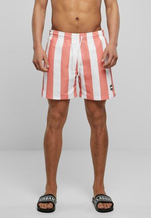 PATTERN - Short de bain - palepinkbarstripe