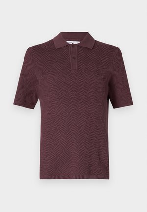 Samsøe Samsøe FINN POLO - Polo shirt - raisin