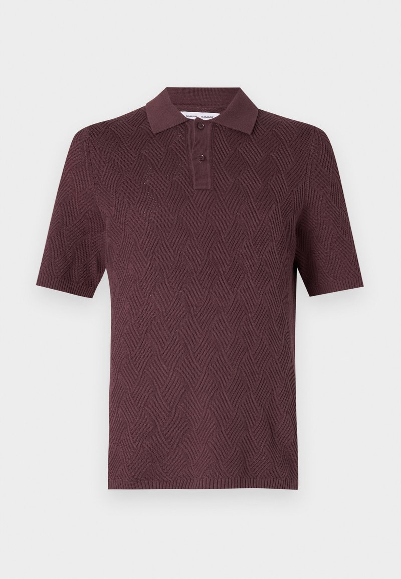 Samsøe Samsøe Poloshirt (rood)paars