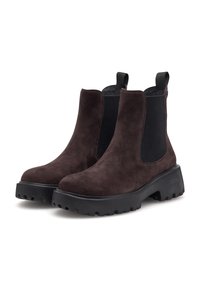 Woden Botines - chocolate