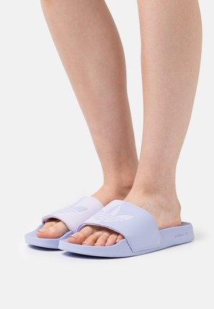 ADILETTE LITE - Sandalias planas - purple tint/violet tone