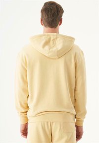 Junda Unisex Soft Touch Organic Cotton Sweat Jacket Soft Yellow