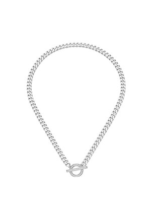 PANZER SCHLIESSE MIT ZIRKONIA - Necklace - silberfarben