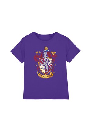 Cotton Soul, HARRY POTTER GRYFFINDOR CREST UNISEX - T-Shirt print - purple