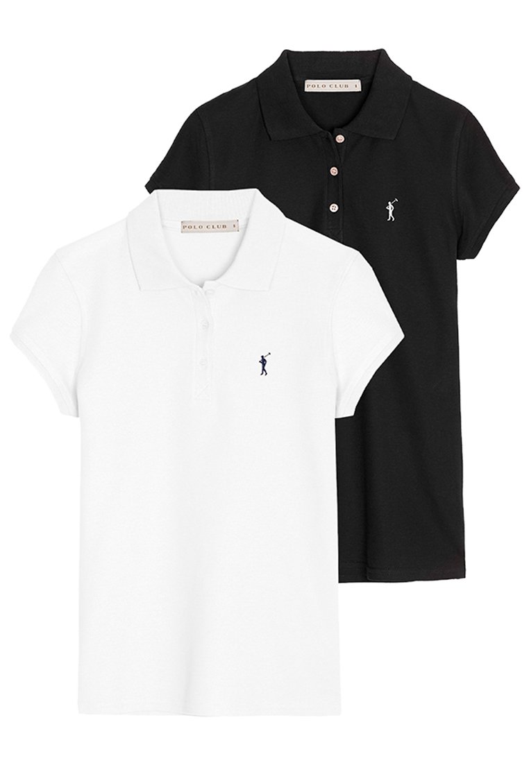 Polo Club 2 PACK - Poloshirt - multicolor/wit - Zalando.nl