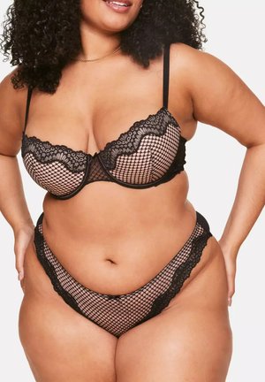RUBIE DEMI - Push-up bra - jet black
