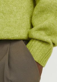 Jack & Jones JOROLLIE CREW NECK - Jumper - lima bean green