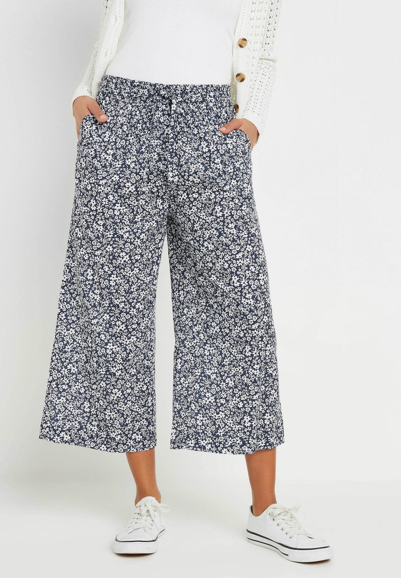 M&Co Tygbyxor - navy