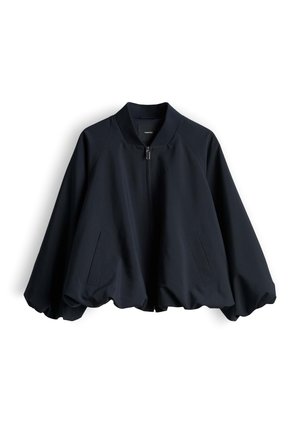 someday., CROPPED PINSTRIPE - Bomberjacke - true navy