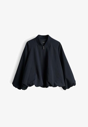 someday., CROPPED PINSTRIPE - Bomberjacke - true navy