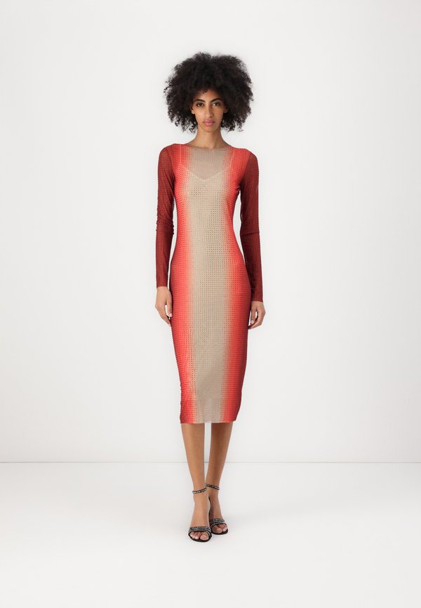 DRESS - Cocktail dress / Party dress - degrade full color