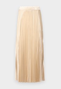 ONLLYON SHINE SKIRT - Plisovaná sukně - pumice stone