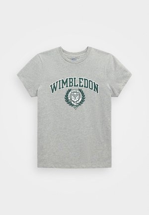 Polo Ralph Lauren WIMBLEDON CREST JERSEY TEE - T-Shirt print - andover heather
