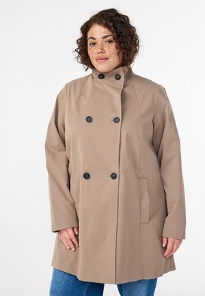Pitkä takki - desert taupe