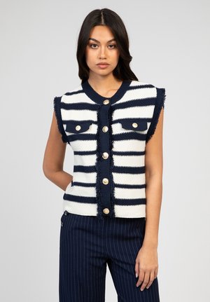 LEVAYANIRI - Veste sans manches - marine